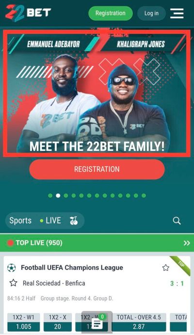 22Bet ambassadors